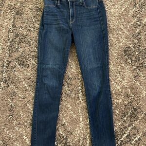 Hollister Dark Blue Curvy High-Rise Jean Legging